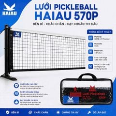 Lưới Pickleball Hải Âu 530P – Bền Bỉ, Chắc Chắn, Đạt Chuẩn Thi Đấu