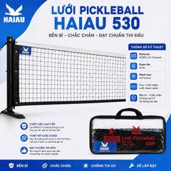 Lưới Pickleball Hải Âu 570P – Bền Bỉ, Chắc Chắn, Đạt Chuẩn Thi Đấu