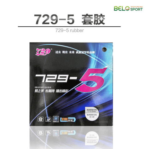 Mặt vợt bóng bàn 729-5 Chính Hãng