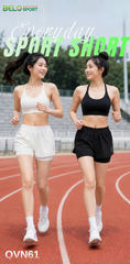 Quần Tập Gym, Chạy Bộ 2 Lớp Nữ Vina QVN61 – Thoải Mái, Năng Động, Tôn Dáng