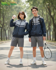 Áo Gió Thể Thao Nam Nữ Chống Nước Vina DADKV01 – Cản Gió, Trượt Nước, Thời Trang Năng Động