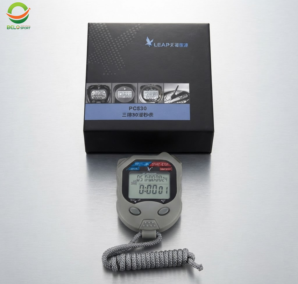 Đồng Hồ Bấm Giờ Thể Thao 10 Laps PC510 — Chuyên Nghiệp, Đa Nhớ, Đo Lường Cực Chuẩn