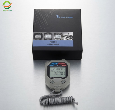 Đồng Hồ Bấm Giờ Thể Thao 30 Laps LEAP PC530 — Chuyên Nghiệp, Bộ Nhớ Khủng, Độ Chính Xác Tuyệt Đối