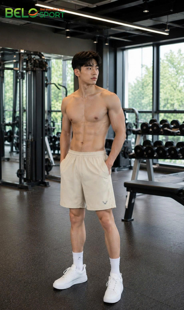 Quần Gió Thể Thao Tập Gym, Chạy Bộ Nam Vina QVN62 – Nam Tính, Khoẻ Khoắn, Co Giãn Thoải Mái