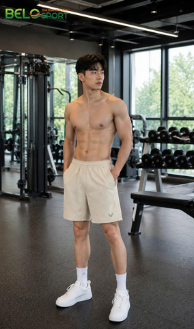 Quần Gió Thể Thao Tập Gym, Chạy Bộ Nam Vina QVN62 – Nam Tính, Khoẻ Khoắn, Co Giãn Thoải Mái