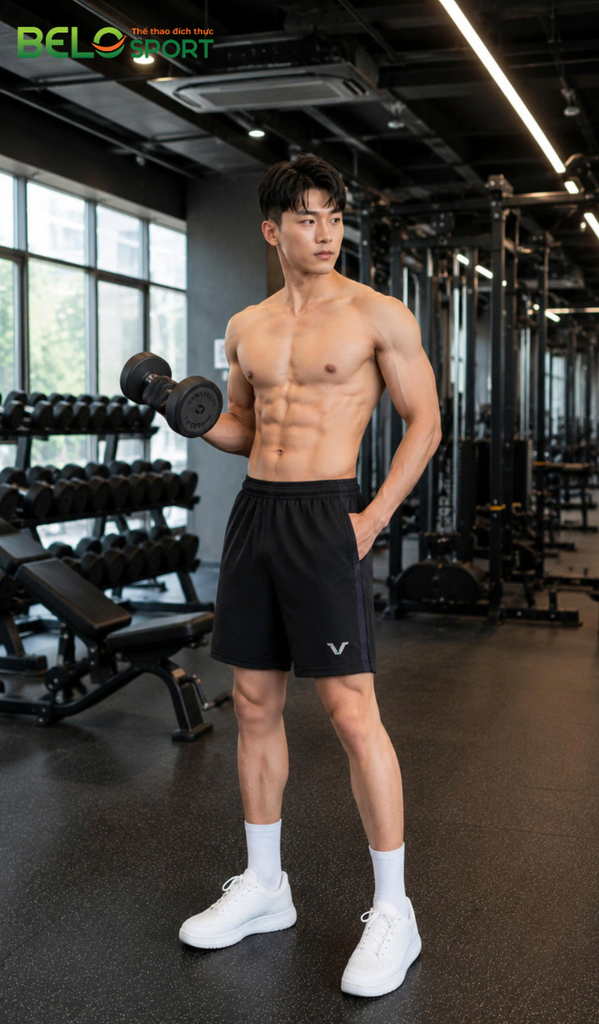 Quần Gió Thể Thao Tập Gym, Chạy Bộ Nam Vina QVN62 – Nam Tính, Khoẻ Khoắn, Co Giãn Thoải Mái