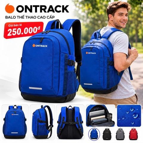 Balo Thể Thao Cao Cấp ONTRACK T2026-01 – Đa Năng, Phong Cách, Tiện Dụng Cho Mọi Hành Trình