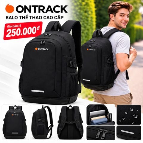 Balo Thể Thao Cao Cấp ONTRACK T2026-01 – Đa Năng, Phong Cách, Tiện Dụng Cho Mọi Hành Trình