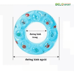 Phao Tròn Tập Bơi 2 Lớp