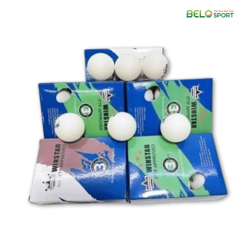 Quả Bóng Bàn WinStar 40+ Hộp 3 Quả