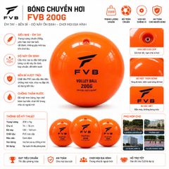 Quả Bóng Chuyền FVB 300G Chính Hãng | Đạt Chuẩn Thi Đấu, Bền Đẹp