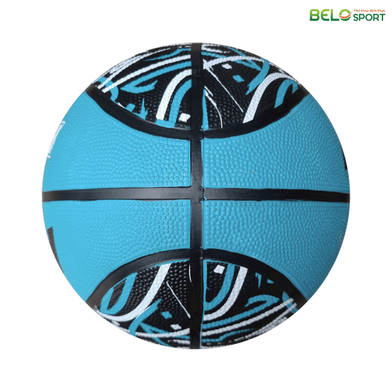 Quả bóng rổ cao su AKpro ABX4 màu xanh