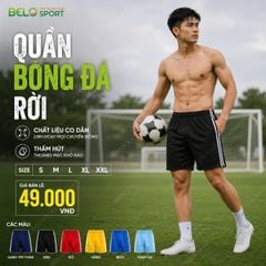 Quần Bóng Đá Rời Màu Xanh Da– Thoải Mái Vận Động, Bứt Phá Mọi Giới Hạn