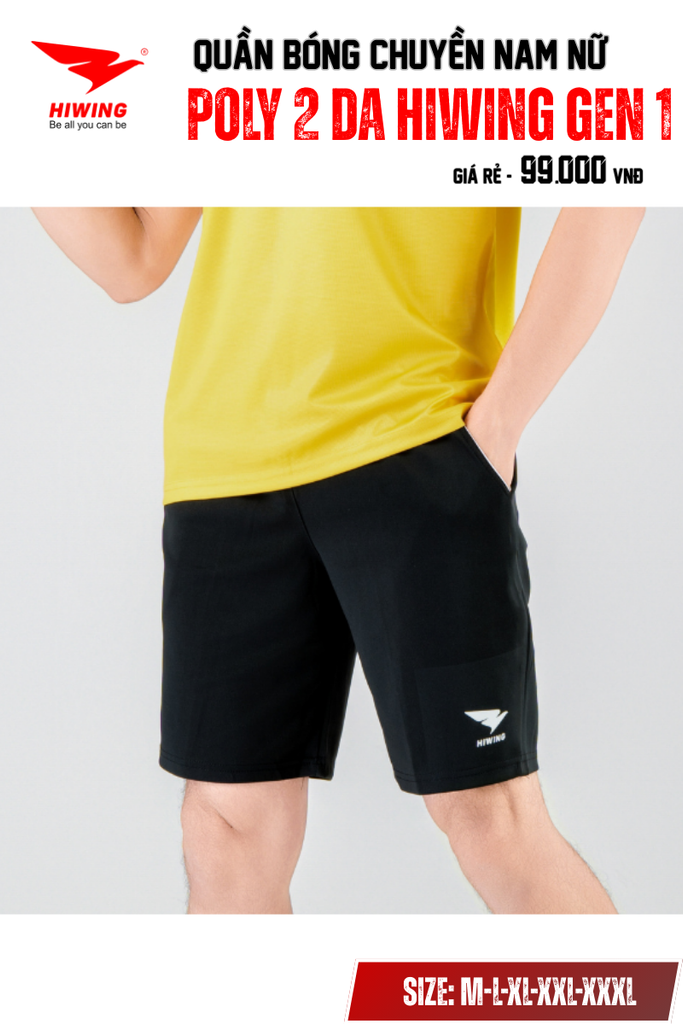 Quần Cầu Lông – Pickleball – Bóng Chuyền Hiwing GEN1