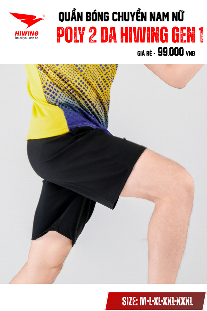 Quần Cầu Lông – Pickleball – Bóng Chuyền Hiwing GEN1