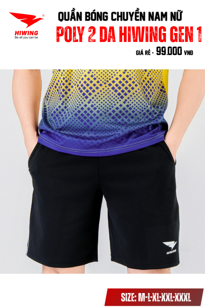 Quần Cầu Lông – Pickleball – Bóng Chuyền Hiwing GEN1