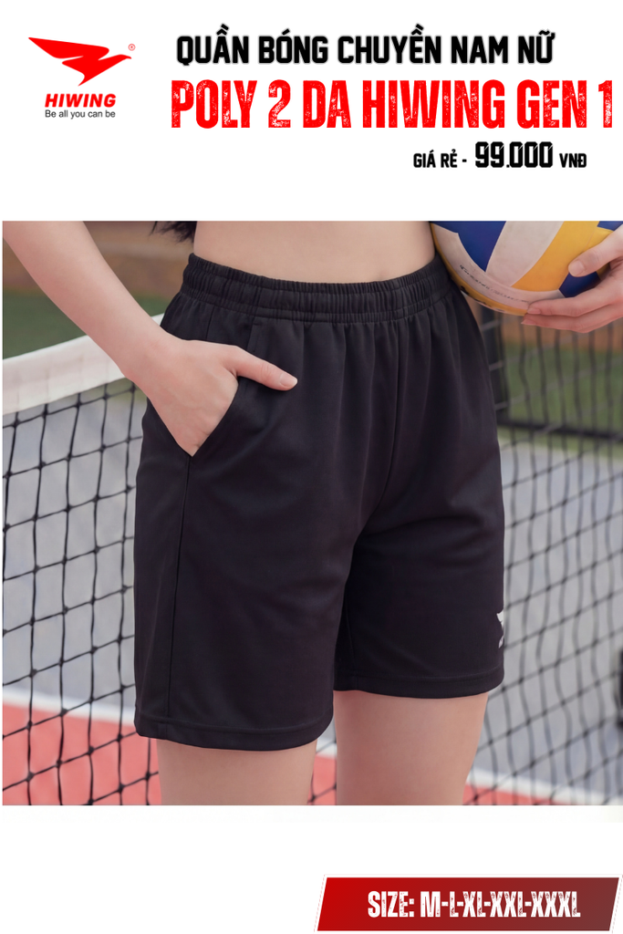 Quần Cầu Lông – Pickleball – Bóng Chuyền Hiwing GEN1