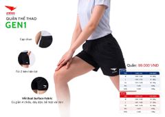 Quần Cầu Lông – Pickleball – Bóng Chuyền Hiwing GEN1