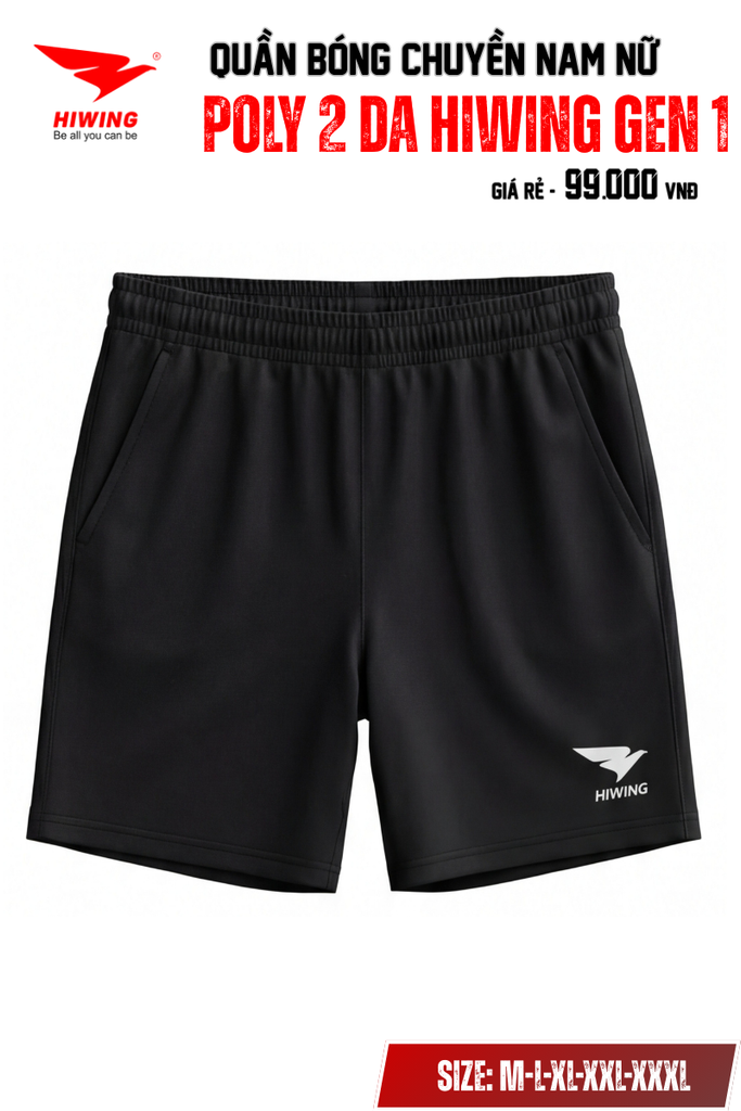 Quần Cầu Lông – Pickleball – Bóng Chuyền Hiwing GEN1