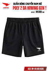 Quần Cầu Lông – Pickleball – Bóng Chuyền Hiwing GEN1