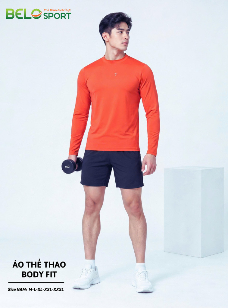 Áo Thể Thao Dài Tay Body Fit SevenF — Tập Gym, Giữ Nhiệt, Đa Năng, Giá Cực Sốc