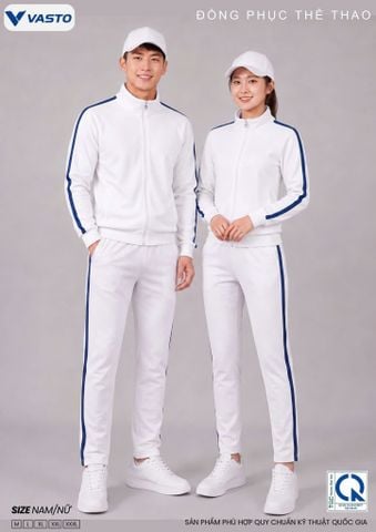 Bộ Nỉ Thể Thao Cao Cấp Vasto VN10 – Đồng Phục Hội Thao, Diễu Hành Chuyên Nghiệp