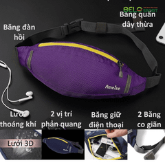 Túi Đeo Hông Đựng Điện Thoại Chạy Bộ Chính Hãng Ameise Amei1