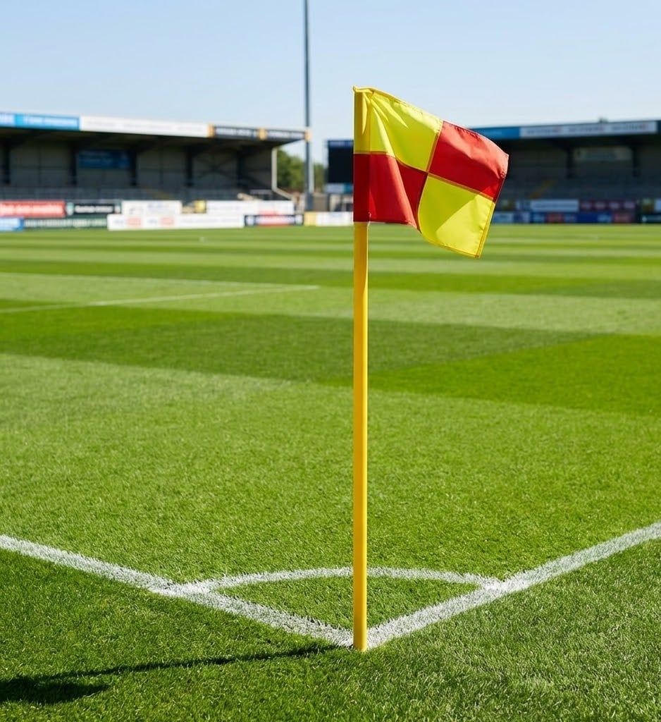 Cột Cờ Góc Sân Bóng Đá Chuẩn Thi Đấu – Nhựa Dẻo, Đế Nhựa Chắc Chắn