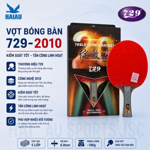 Vợt Bóng Bàn 729-2010 chính hãng giá rẻ