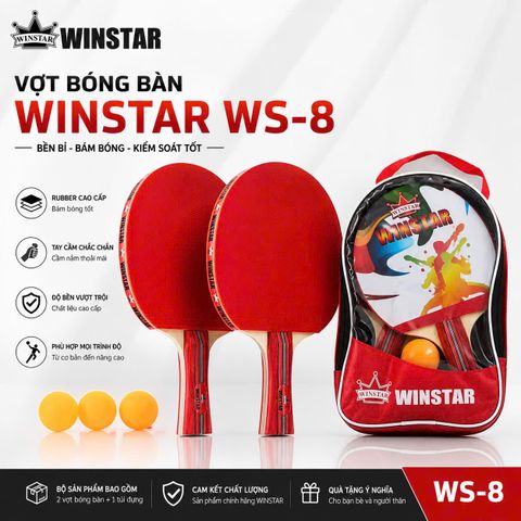 Vợt Bóng Bàn Laket Winstar WS-8