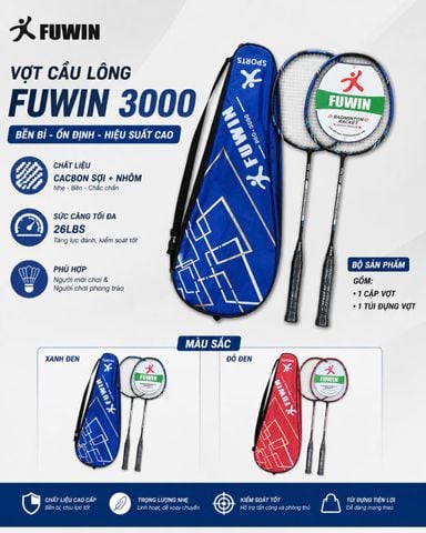 Vợt Cầu Lông FUWIN 3000