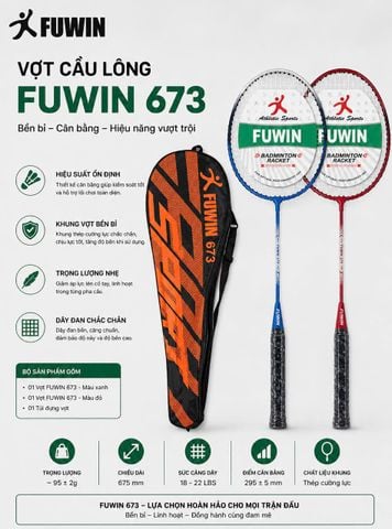 Vợt Cầu Lông FUWIN 673