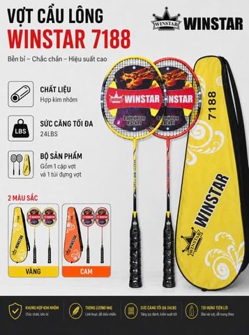 Vợt Cầu Lông Winstar 7188 Chính Hãng