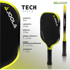 Vợt Pickleball Joola Anna Bright Scorpeus 3S Màu Vàng