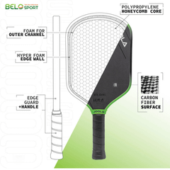 Vợt Pickleball Joola Ben Johns Hyperion 3S Màu Xanh Chuối