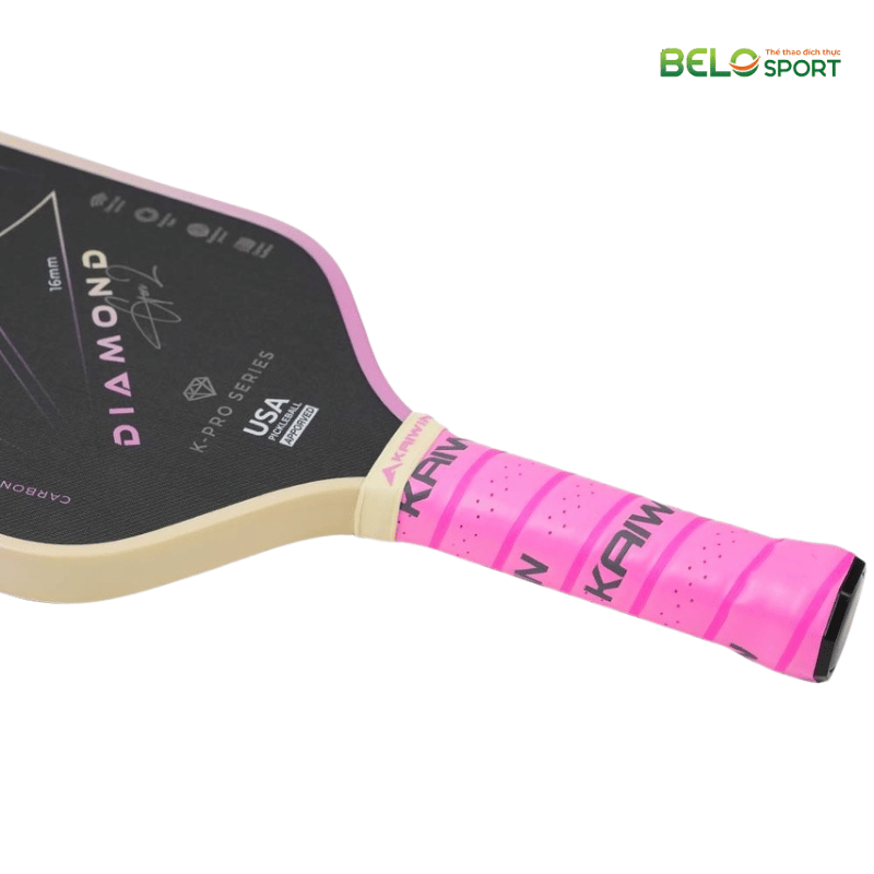 Vợt Pickleball Kaiwin Diamond Gen 2 Màu Hồng
