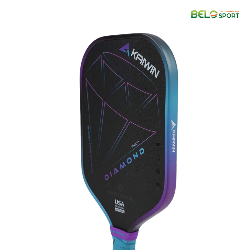 Vợt Pickleball Kaiwin Diamond Gen 2 Màu Xanh Coban