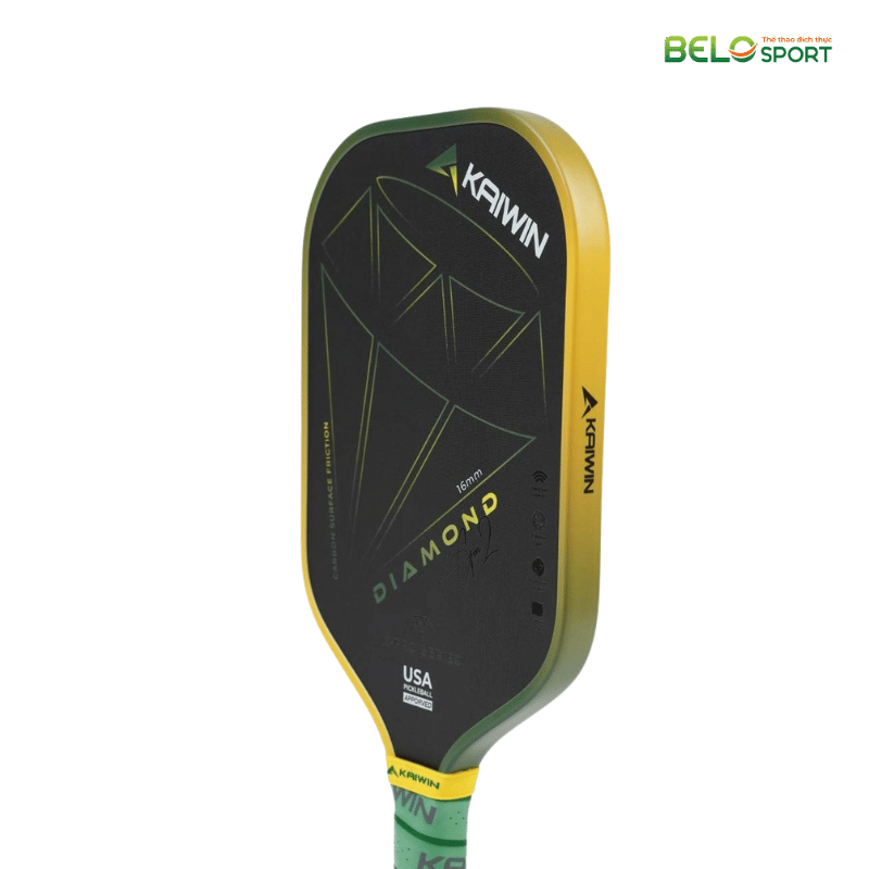 Vợt Pickleball Kaiwin Diamond Gen 2 Màu Xanh Lá