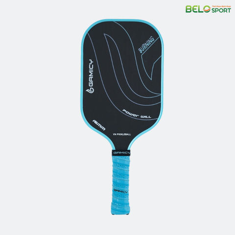 Vợt Pickleball Kaiwin Gamicy Burning T700 16mm Màu Xanh Da