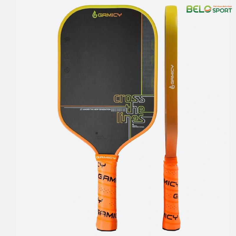 Vợt Pickleball Kaiwin Gamicy Cross G-Pro Series 16mm Màu Cam