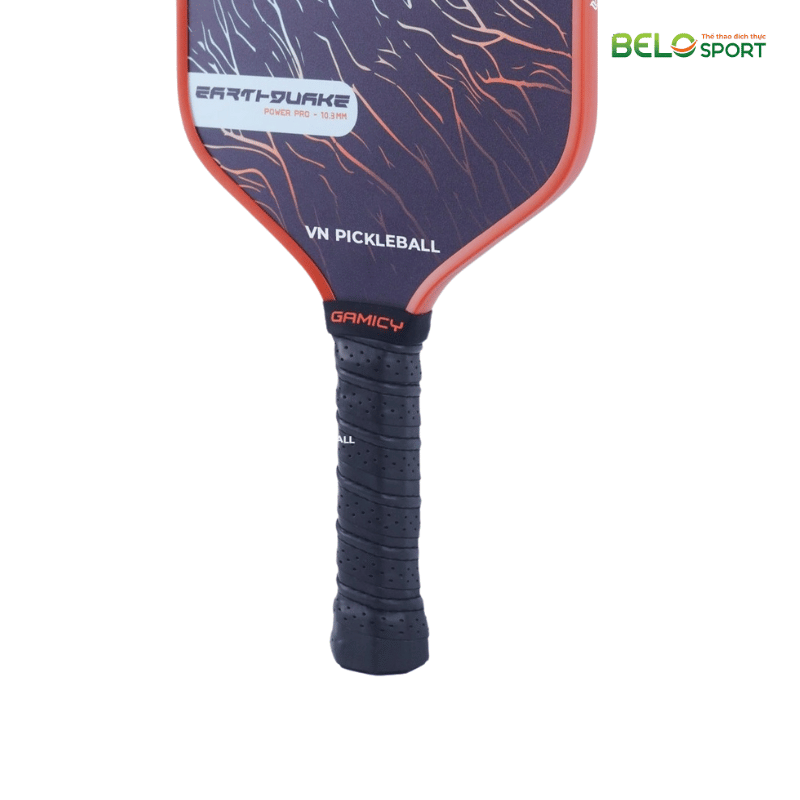 Vợt Pickleball Kaiwin Gamicy Earthquake Pro 14mm Màu Cam Nâu