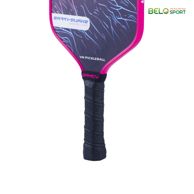 Vợt Pickleball Kaiwin Gamicy Earthquake Pro 14mm Màu Hồng
