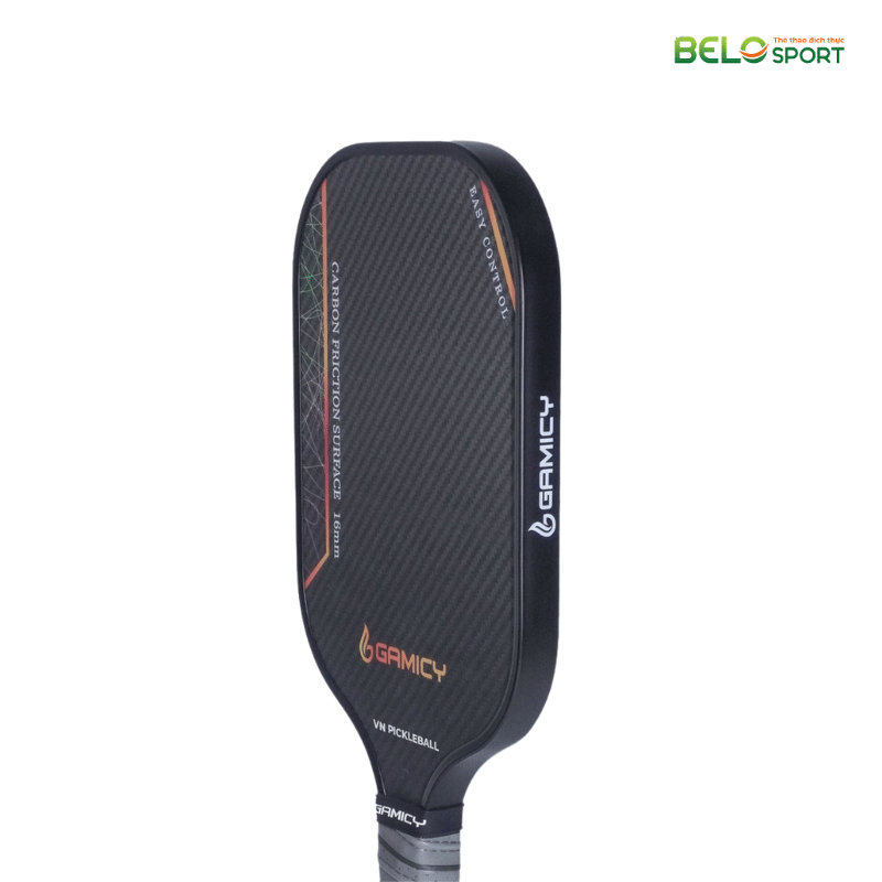 Vợt Pickleball Kaiwin Gamicy Moment T700 3K 16mm Màu Cam Xám