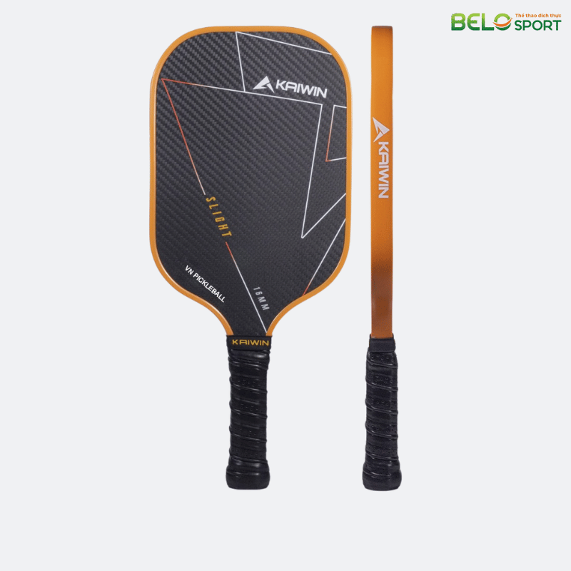 Vợt Pickleball Kaiwin Slight T1000 16mm Màu Cam