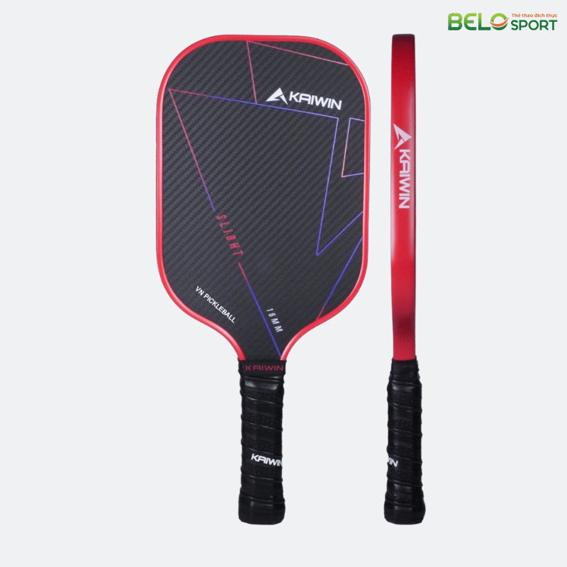 Vợt Pickleball Kaiwin Slight T1000 16mm Màu Đỏ