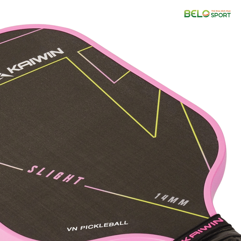 Vợt Pickleball Kaiwin Slight T700 14mm Màu Hồng