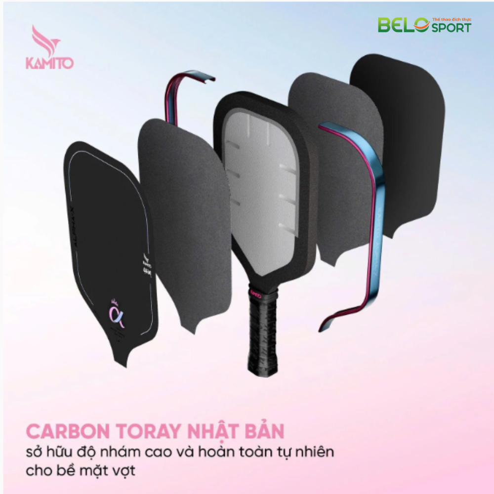 Vợt Pickleball Kamito Alpha-X Her Power
