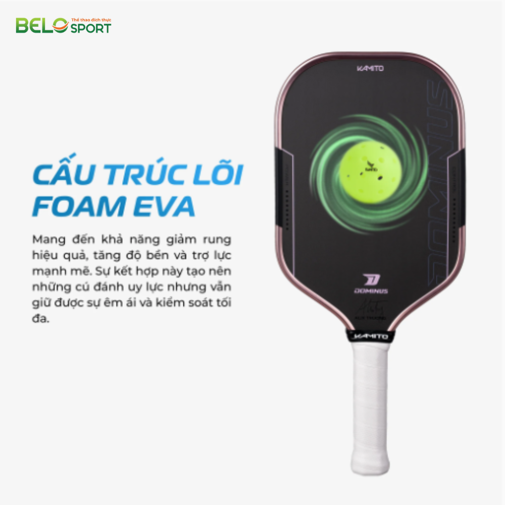 Vợt Pickleball Kamito Dominus (14mm)