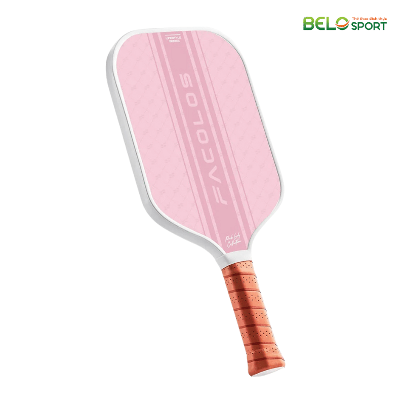 Vợt Pickleball Lifestyle Series Facolos Pink Lady (16mm)