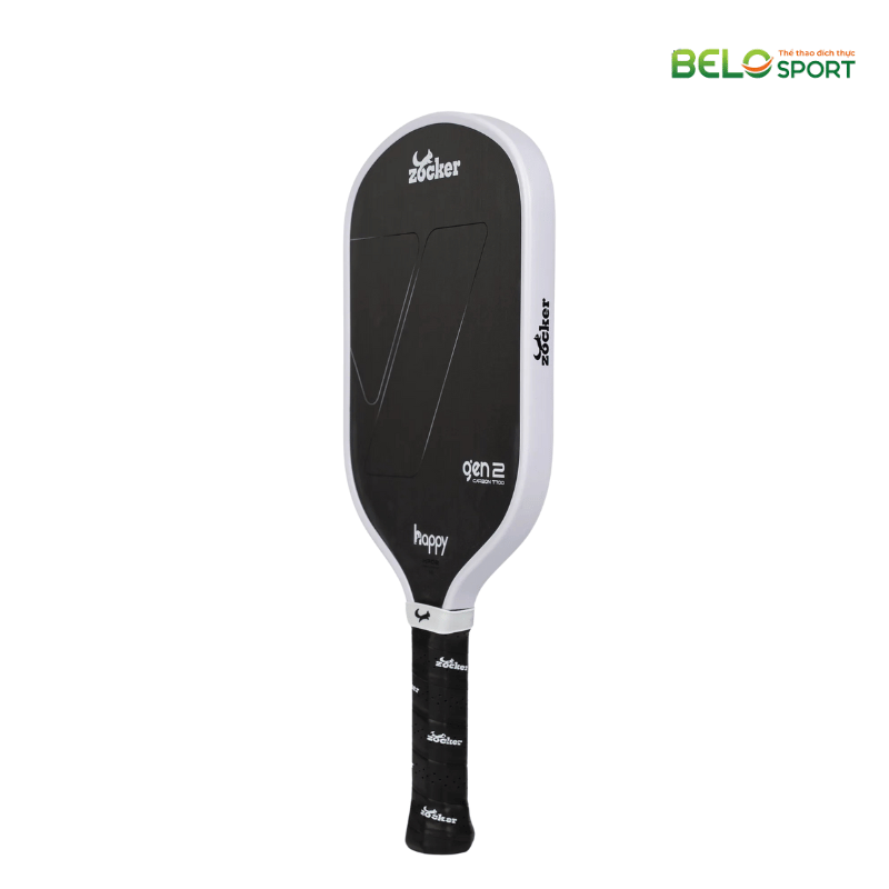 Vợt Pickleball Zocker Happy HP02 Gen 2 Màu Trắng